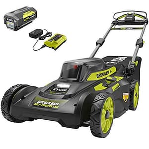 Ryobi 20 in. 40V Brushless Mower: Self-Propelled and Cordless